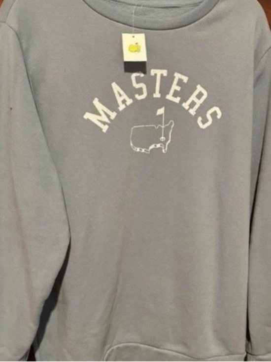 Masters Other - Masters Light Blue Crewneck Sweatshirt with White Logo